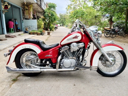 HONDA STEED400CC ปี1993 แต่งฮาเล่ หล่อๆ ทะเบียนแท้โอนขนส่ง 118,000 -