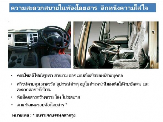 ขายรถใหม่หัวลากหัวชั้นเดียว FOTON TRUCK  แบบ6x4  CNG  380 แรงม้า