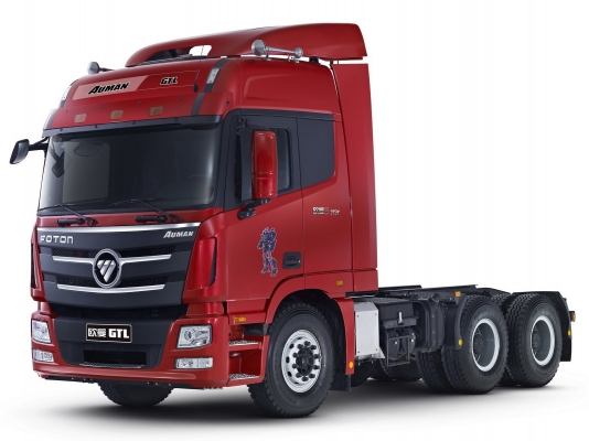 ขายรถใหม่หัวลากหัวชั้นเดียว FOTON TRUCK  แบบ6x4  CNG  380 แรงม้า