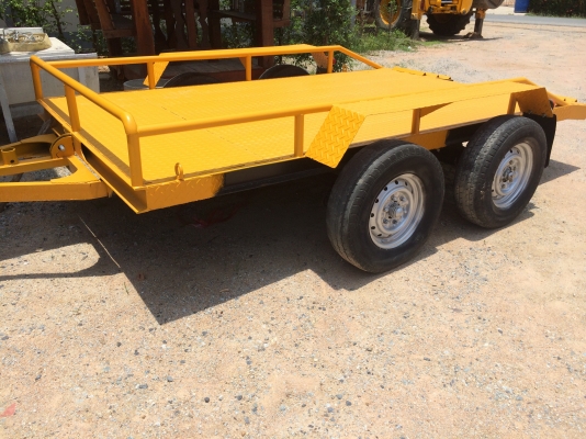 ขาย รถพ่วง 3.00m pc-30 ,4.00m.ลากรถยนต์ได้.  และบุ้งกี่เล็ก 25cm.