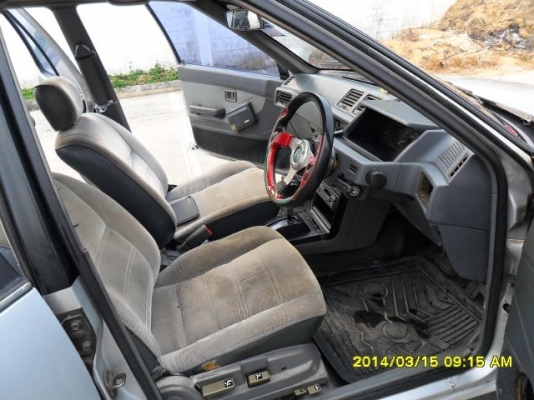 ขายรถมิตซู Champ ปี 92 เครื่องเดิม 1.5 เกียร์ออโต้ เพาเวอร์ กระจกไฟฟ้า ติดแก๊ส LPG สีเต็มเงา แอร์เย็นฉ่ำ รถขับดีเลยครับ พร้อมใช้งานได้เลย ประหยัดมาก ขายถูกครับ