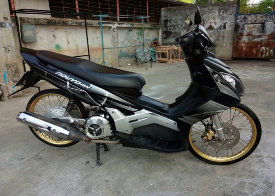 Yamaha นูโว MX สภาพดีพร้อมใช้งาน เล่มทะเบียนพร้อม แต่งสวย ราคาถูกๆครับ