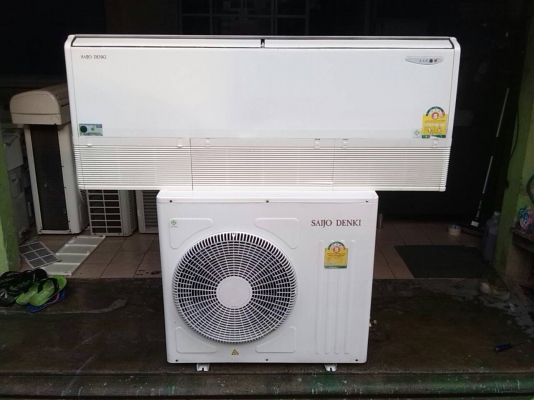 **** ขายแอร์ SAIJO DENKI 34000 BTU สภาพสวย ****