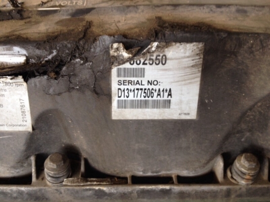 ขายเครื่องvolvo FM13 พร้อมเกียร์