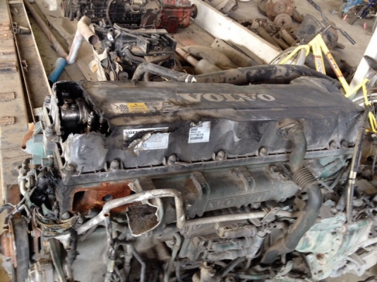 ขายเครื่องvolvo FM13 พร้อมเกียร์