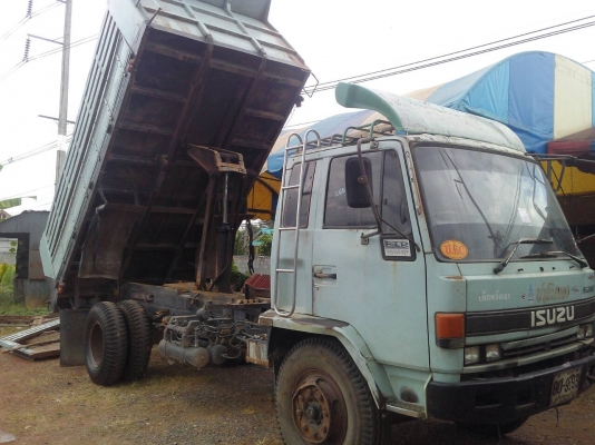 ขายรถ 6 ล้อดัมพ์ใหญ่ ลดราคาเหลือ 780000 ISUZU ROCKY 195 แรงม้านางฟ้าแท้ มี 2 คันราคาคันละ 780000