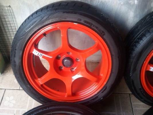 ขายล้อแม็ก RG2 17หน้า8หลัง9 สีเจ็บๆๆสักชุด