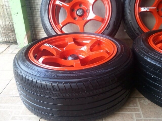 ขายล้อแม็ก RG2 17หน้า8หลัง9 สีเจ็บๆๆสักชุด