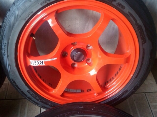 ขายล้อแม็ก RG2 17หน้า8หลัง9 สีเจ็บๆๆสักชุด