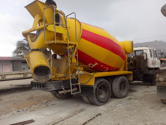 ขายรถ 10 ล้อโม่ปูน HINO FM227 220 แรงม้า ใช้เครื่องปั่นโม่นอก ถังโม่เหล็กหนาของญี่ปุ่น เกียร์ ZF โม่ขนาด 7 คิว 2 คันราคารวม 1250000