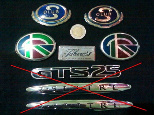 โลโก้+เพลท ของแท้นำเข้าล้วนๆ!!! ราคาหลักร้อย!!!