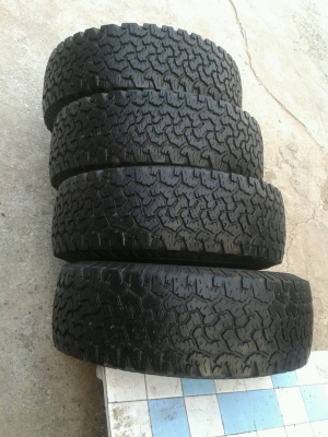 ขาย BF ALL 265/70R16 สวยๆ 1 ชุด