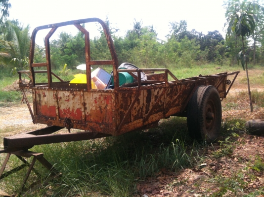 ขายสาลี่ลากพ่วงรุ่นใหญ่สุด กะทะล้อเป็นของรถจี๊บ 8.25-16