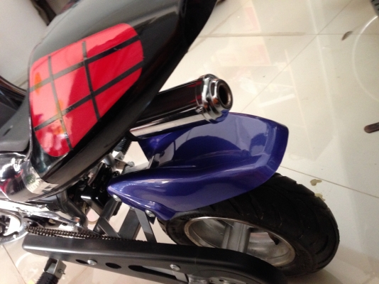 รถมอไซด์เล็กเครื่อง50CCมีโช๊คหลังสำหรับเด็กโตรับน้ำหนัก70kgเร็ว60-70km/h