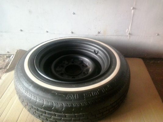 ขายกระทะผ่าพร้อมยางขอบขาวแท้ 6รู ขอบ 14 ขายกระทะผ่าพร้อมยางขอบขาวแท้ 6รู ขอบ 14