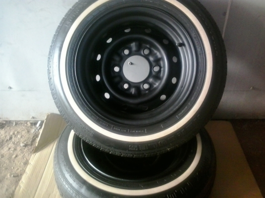 ขายกระทะผ่าพร้อมยางขอบขาวแท้ 6รู ขอบ 14 ขายกระทะผ่าพร้อมยางขอบขาวแท้ 6รู ขอบ 14