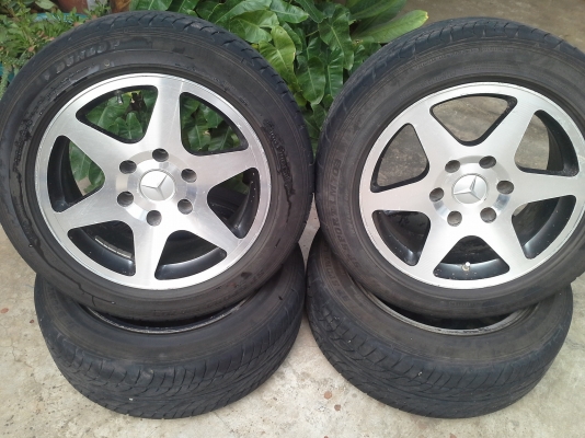 ขาย แมก ขอบ 17 พร้อมยางเกือบใหม่ 4 เส้น ราคาต่อรองได้