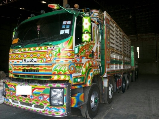 ขายรถสิบล้อ ISUZU DECA FXZ360 ปี53 คอกเกษตรไม่ดั้ม แม่12ล้อ ลูก 3คาน รถสวย สภาพพ้อมใช้งาน