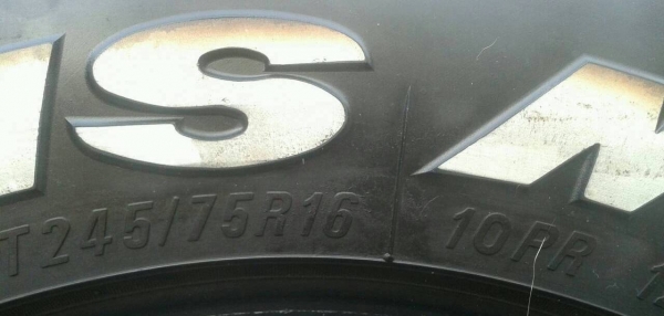 ขาย Mud MAXXIS BIGHRON 764 Size 245 75 ปี 13 สวยๆ