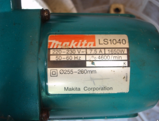 ขายแท่นตัดองศา 10 นิ้ว Makita รุ่น LS1040 (1.650w.)