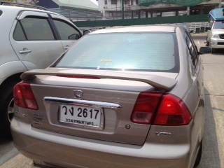 ขาย HONDA CIVIC 1.7 Dimension VTi-LEV AT รถสวย ปี 2002 ราคา 289,000 บาท
