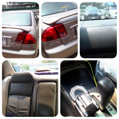 ขาย HONDA CIVIC 1.7 Dimension VTi-LEV AT รถสวย ปี 2002 ราคา 289,000 บาท