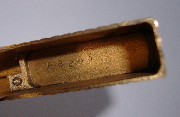 ไฟแช็ก DUPONT ของแท้ สีทอง ตัวยาว