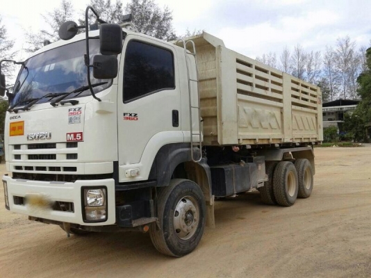 รถอีซูซุ 10 ล้อดั้ม FXZ  360 แรงม้า. ปี 55  ( ปลายปี )  ,  ( ขายแม่ / ลูก )   สนใจติดต่อ 081 - 6079515