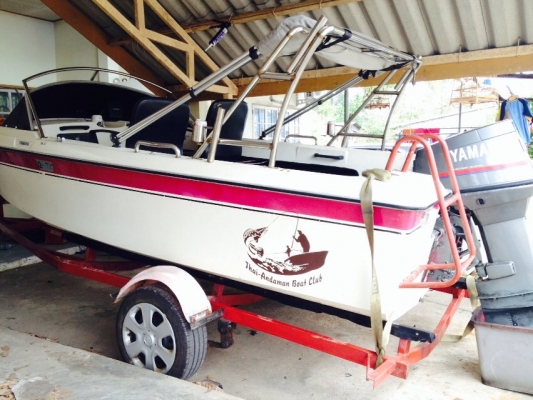 ขายเรือญี่ปุ่น17ฟุตเครื่อง60...ไม่ต้องทำอะไร พร้อมเล่นได้เลย