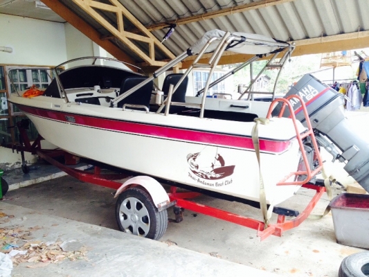 ขายเรือญี่ปุ่น17ฟุตเครื่อง60...ไม่ต้องทำอะไร พร้อมเล่นได้เลย