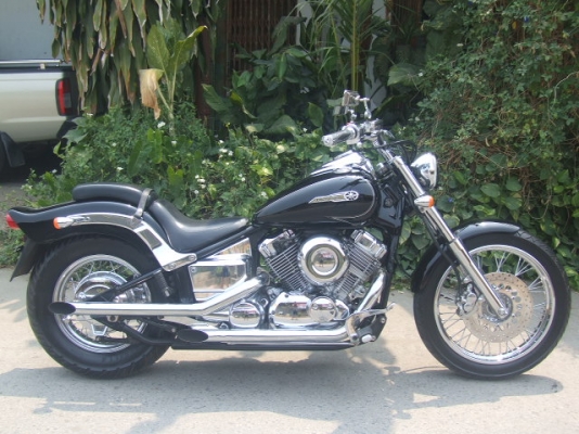 ขาย DRAGSTAR 400 custom ปี99 เก็บงานแล้ว สวยกริ๊บ