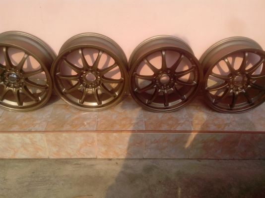 ขายce28 17/5/114.3/100et38กว้าง7มือสอง ทำสีมาสวยๆ ขายce28 17/5/114.3/100et38กว้าง7มือสอง ทำสีมาสวยๆ