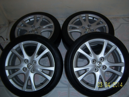 แม็กมาสด้าพร้อมยาง 195 45 16 1ชุด