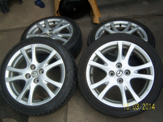 แม็กมาสด้าพร้อมยาง 195 45 16 1ชุด