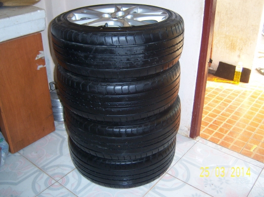 แม็กมาสด้าพร้อมยาง 195 45 16 1ชุด