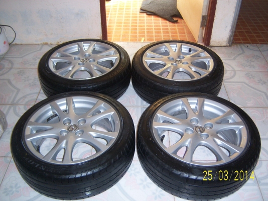 แม็กมาสด้าพร้อมยาง 195 45 16 1ชุด