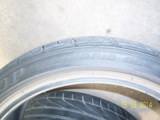 ยางขอบ18 225 40 18 ปี10 สวย