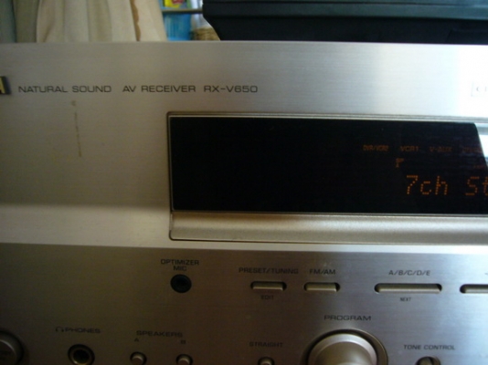 ขายเครื่องเสียงYAMAHA (Receiver RX-V650) พร้อมลำโพง