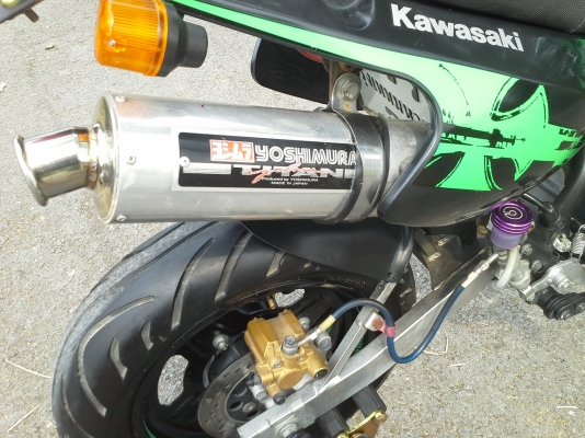 KSR 111cc.Y.08 พร้อมโอนเอกสารครบ ทะเบียนตอง ท่อแต่ง yoshimura