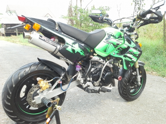 KSR 111cc.Y.08 พร้อมโอนเอกสารครบ ทะเบียนตอง ท่อแต่ง yoshimura