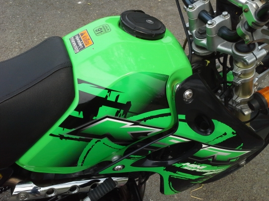 KSR 111cc.Y.08 พร้อมโอนเอกสารครบ ทะเบียนตอง ท่อแต่ง yoshimura