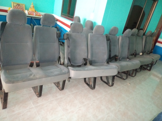 ขายล้างสต็อก!!เบาะรถตู้ราคาถูกๆ ((หมดแล้วคับ))
