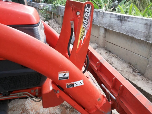 ปัญญาแทรคเตอร์มาแล้ว...นางฟ้า ครับ คูโบต้า L4508 DI ทำงานเพียง 1078 ชม. พร้อม ใบมีดคานบนรุ่นใหม่ SD180 รถไร่คับผม