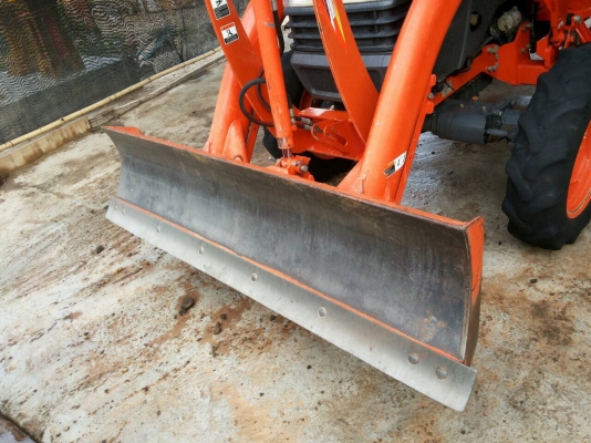 ปัญญาแทรคเตอร์มาแล้ว...นางฟ้า ครับ คูโบต้า L4508 DI ทำงานเพียง 1078 ชม. พร้อม ใบมีดคานบนรุ่นใหม่ SD180 รถไร่คับผม