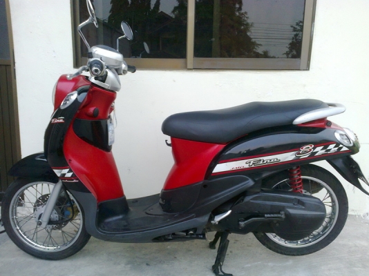 ขายFino สีแดงดำ รถบ้านเครื่องเดิมๆเสียงเงียบ