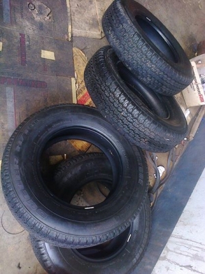 ยางป่าว205R16บิดโตนดูเลอร์689ป้ายขาวปี13วิ่งน้อยดอกเต็ม