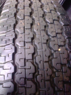 ยางป่าว205R16บิดโตนดูเลอร์689ป้ายขาวปี13วิ่งน้อยดอกเต็ม