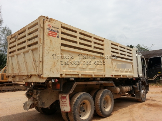 ISUZU FXZ360  รถพ่วงดั้ม 22 ล้อ