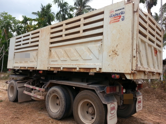 ISUZU FXZ360  รถพ่วงดั้ม 22 ล้อ