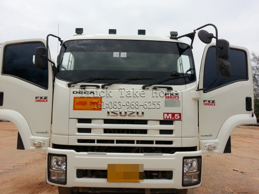 ISUZU FXZ360  รถพ่วงดั้ม 22 ล้อ